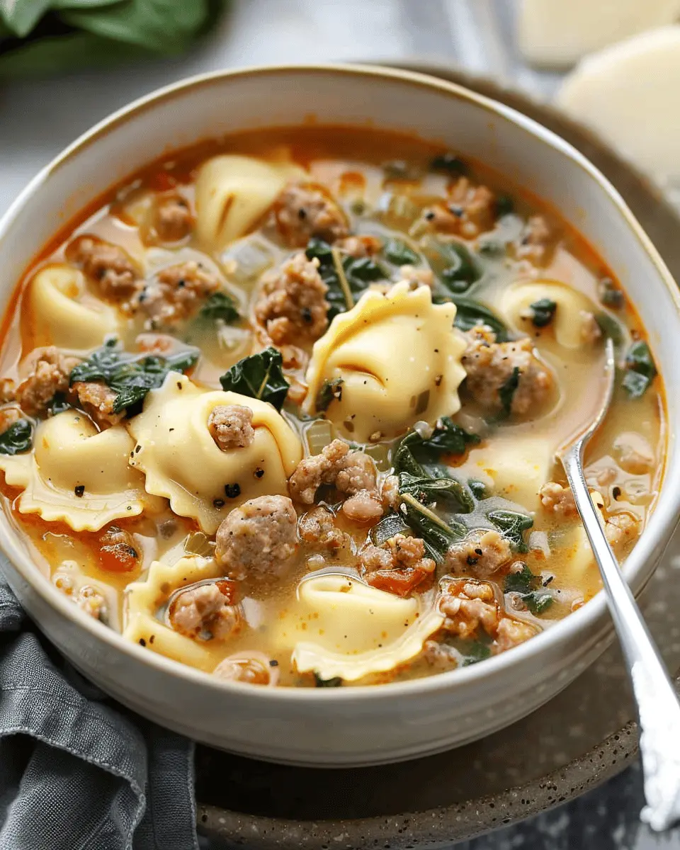 Sausage Tortellini Soup: Easy Comfort Food for Any Night
