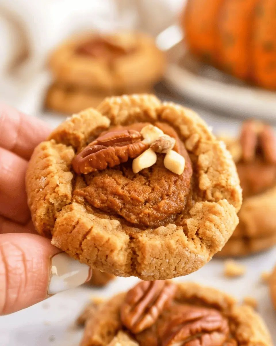 Vegan Pumpkin Pie Cookies: Easy Delight for Fall Baking