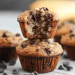 Chocolate Chip Banana Bread Muffins