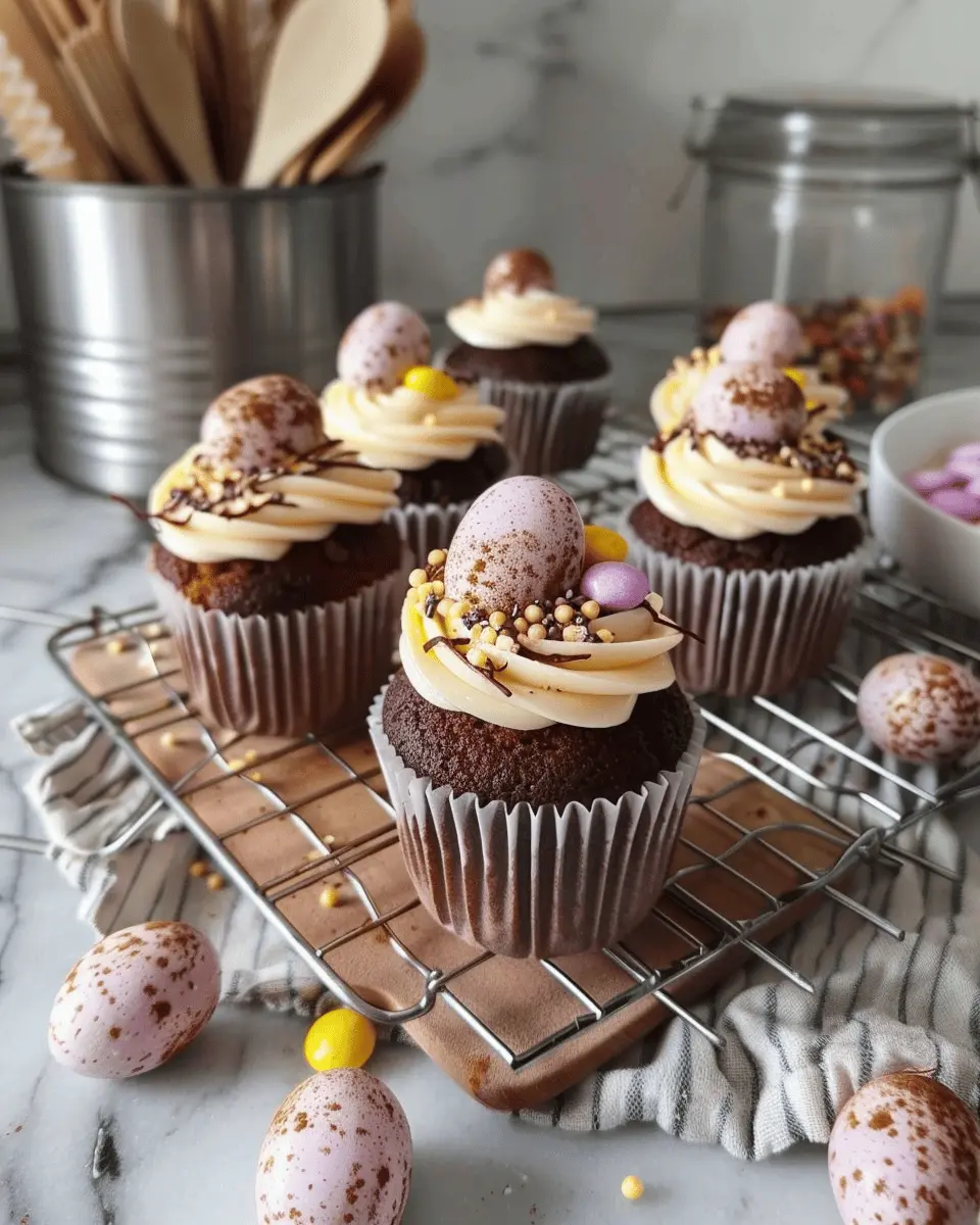 Cupcakes chocolat de Pâques: Indulgent Treat for Your Spring Celebration