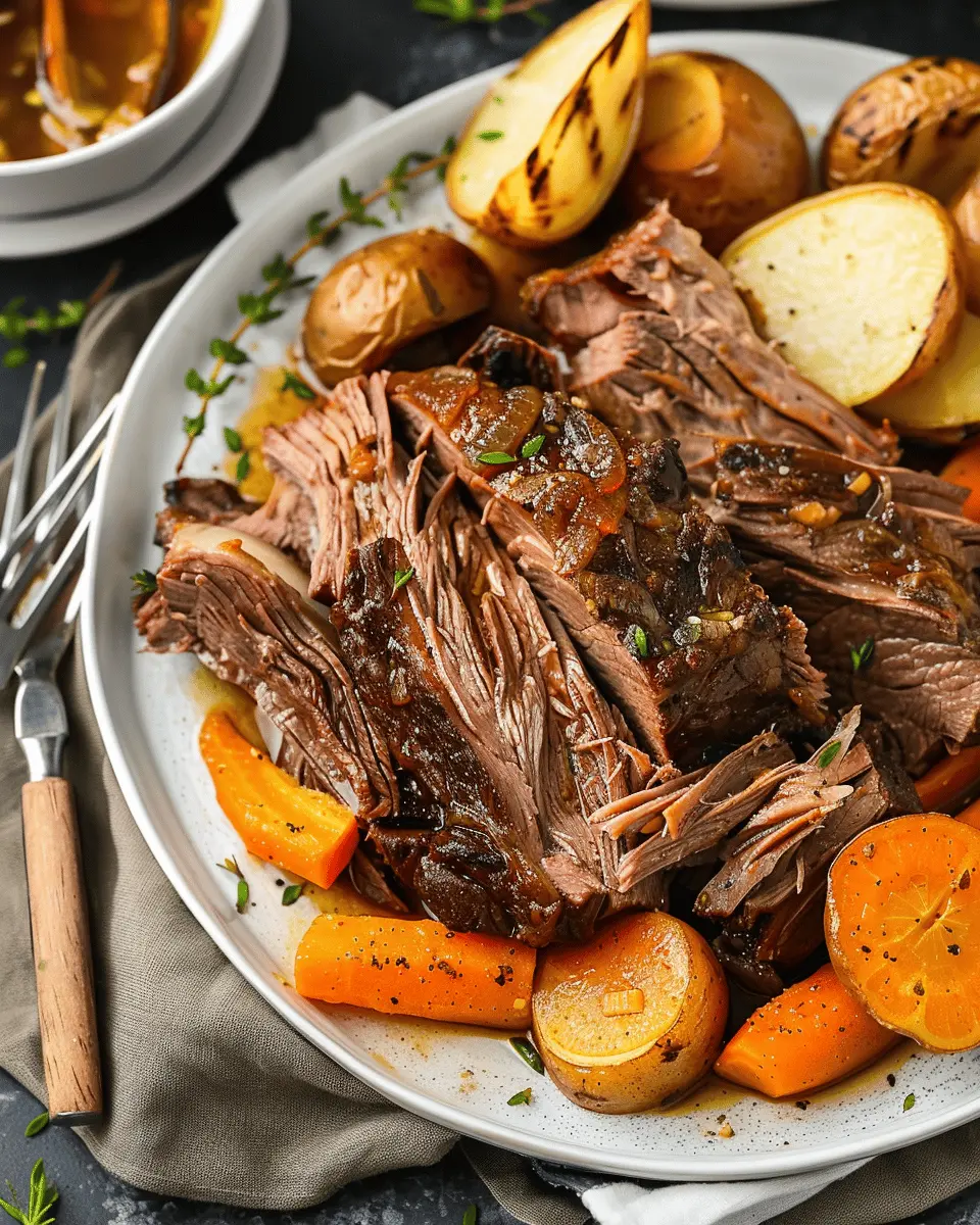 Easy Crock Pot Beef Roast: Juicy Comfort Food for Family Dinners