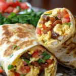 Hearty Breakfast Burrito Wraps