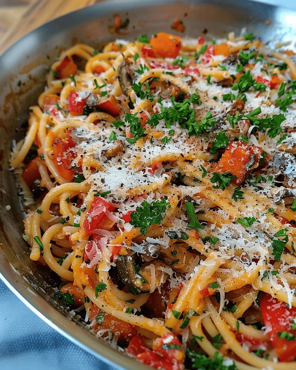 Roasted Veggie Pasta: A Wholesome and Delicious Weeknight Meal
