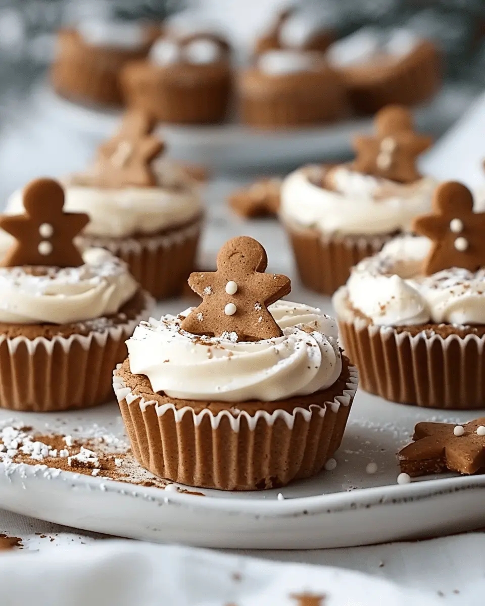 No-Bake Gingerbread Cheesecake Cups: Easy Winter Holiday Treats