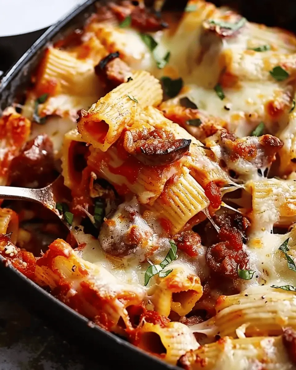 Baked Rigatoni with Sausage: The Best Comfort Food Recipe
