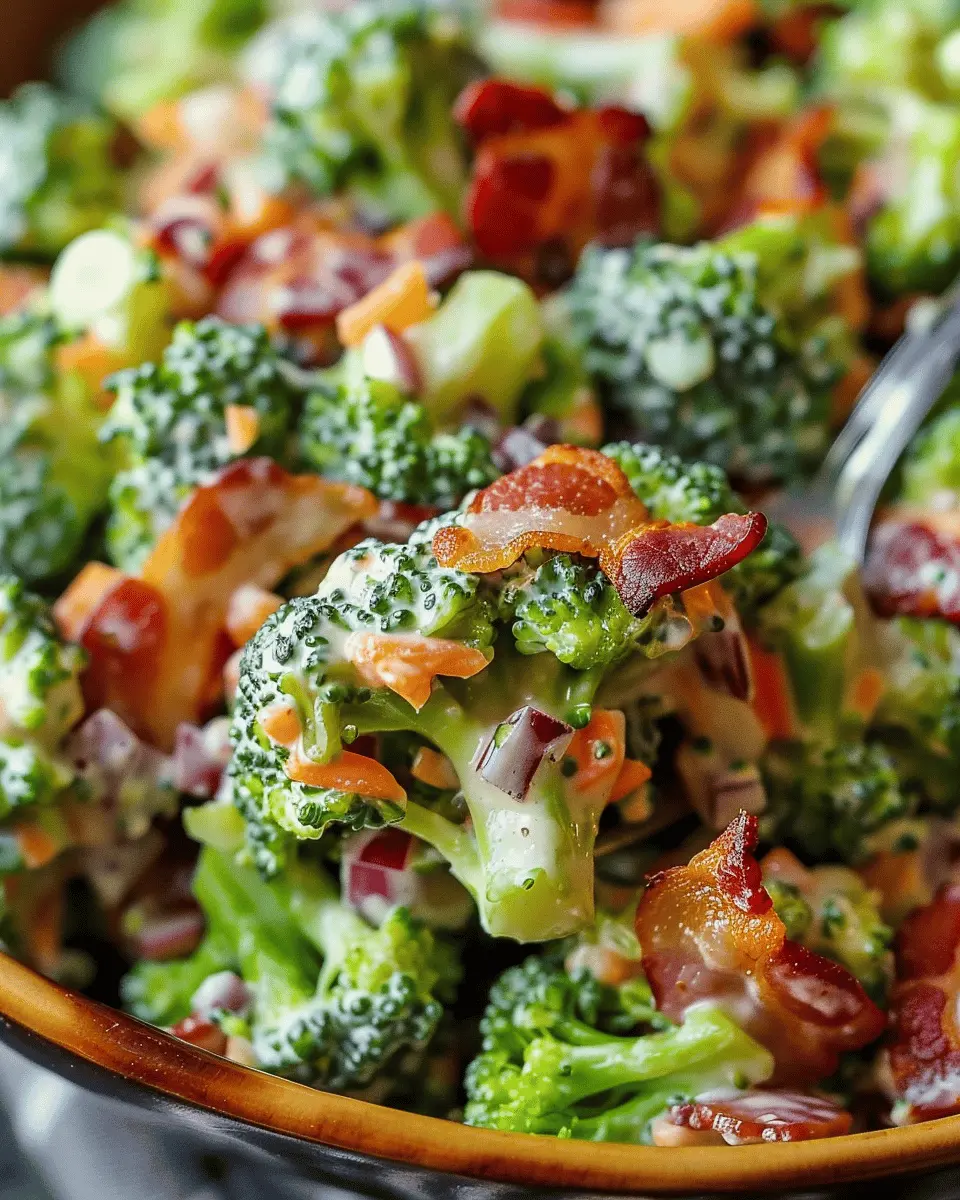 Easy Broccoli Turkey Bacon Salad Recipe for a Fresh Twist