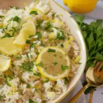 Greek lemon rice recipe