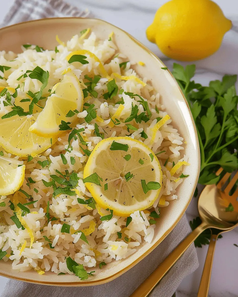 Greek lemon rice recipe: A Refreshingly Simple Side Dish for All