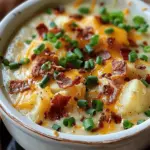 Creamy Loaded Baked Potato Soup in 30 Minutes – Irresistible!