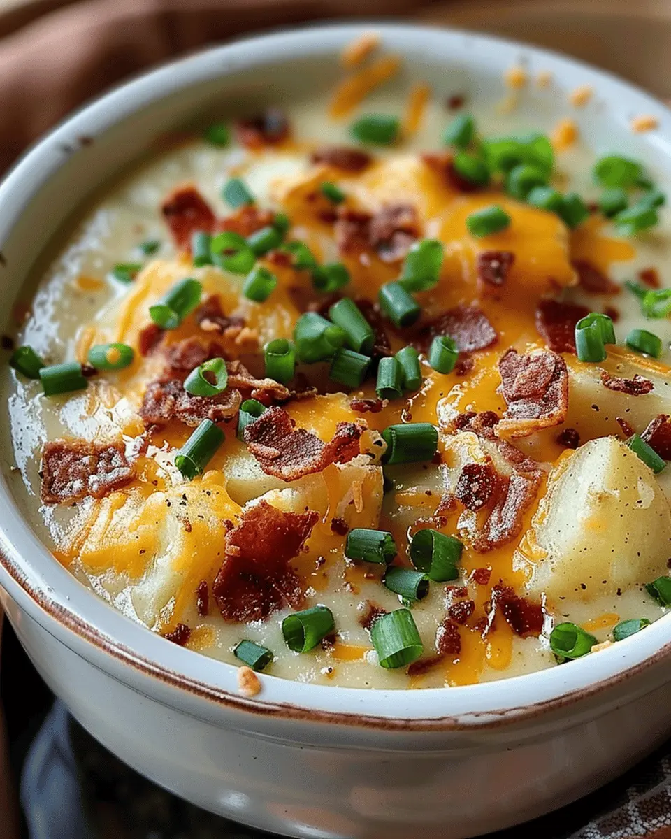 Creamy Loaded Baked Potato Soup in 30 Minutes – Irresistibly Easy