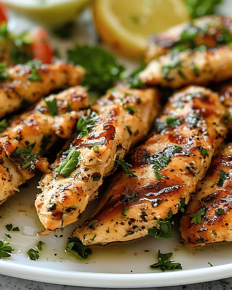Greek Chicken Tenders: Easy and Flavorful Homemade Delight