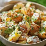 Crispy Smashed Potato Salad