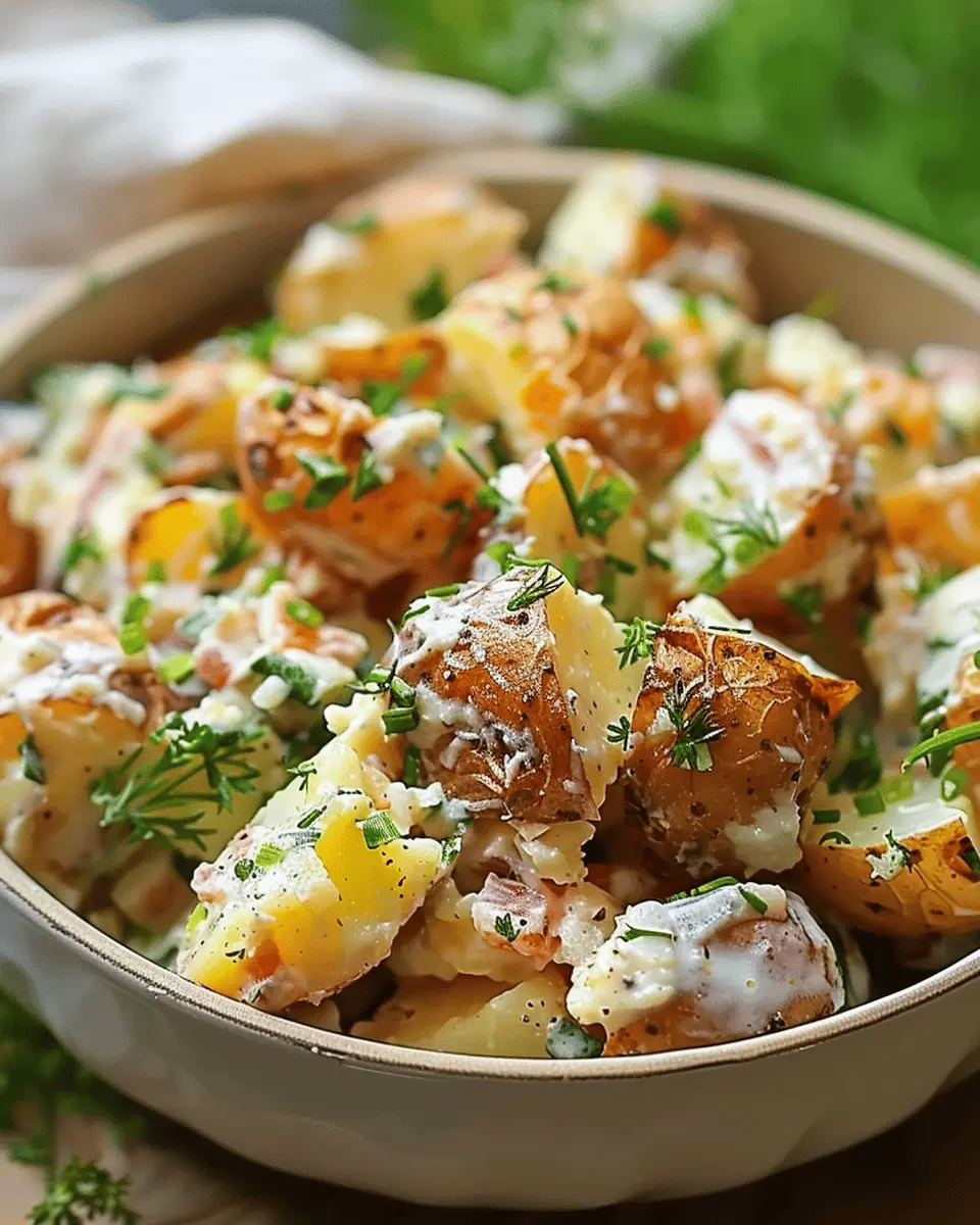 Crispy Smashed Potato Salad with Turkey Bacon for Ultimate Flavor