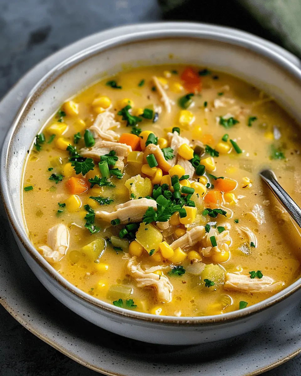 Chicken Corn Soup Recipe: The Best Comfort Food Made Easy