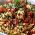 Cook Perfect Bruschetta Chicken Pasta