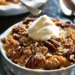 Pumpkin Pecan Cobbler