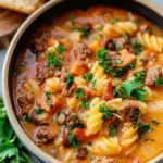 Italian Sausage Pasta Soup