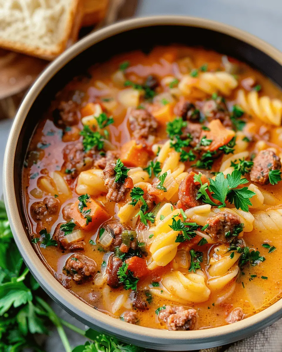 Italian Sausage Pasta Soup: A Cozy and Easy Weeknight Delight