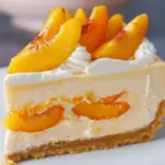 Peaches ‘N’ Cream Cheesecake