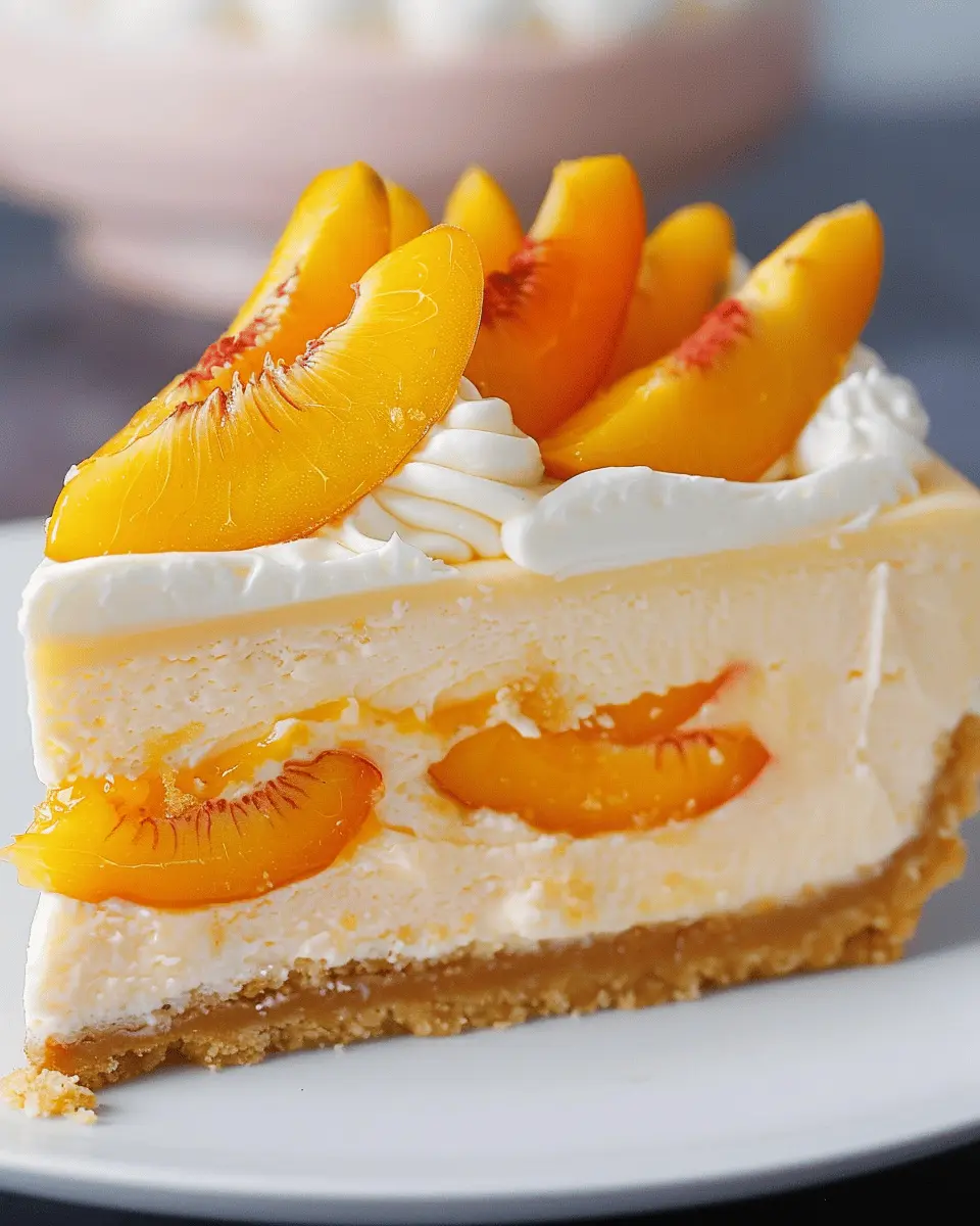 Peaches n Cream Cheesecake: A Juicy Twist on a Classic Treat