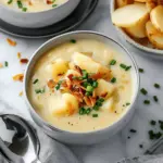Easy 4 Ingredient Potato Soup Recipe