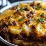 Cheesy Ground Beef and Potatoes