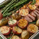Easy Easter Dinner on a Sheet Pan