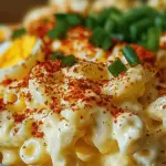 Deviled Egg Macaroni Salad