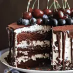 Elegant and Decadent Black Forest Cake