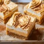 Pumpkin Spice Cheesecake Bars (Easy & Creamy)
