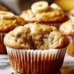 Soft & Fluffy Banana Muffins