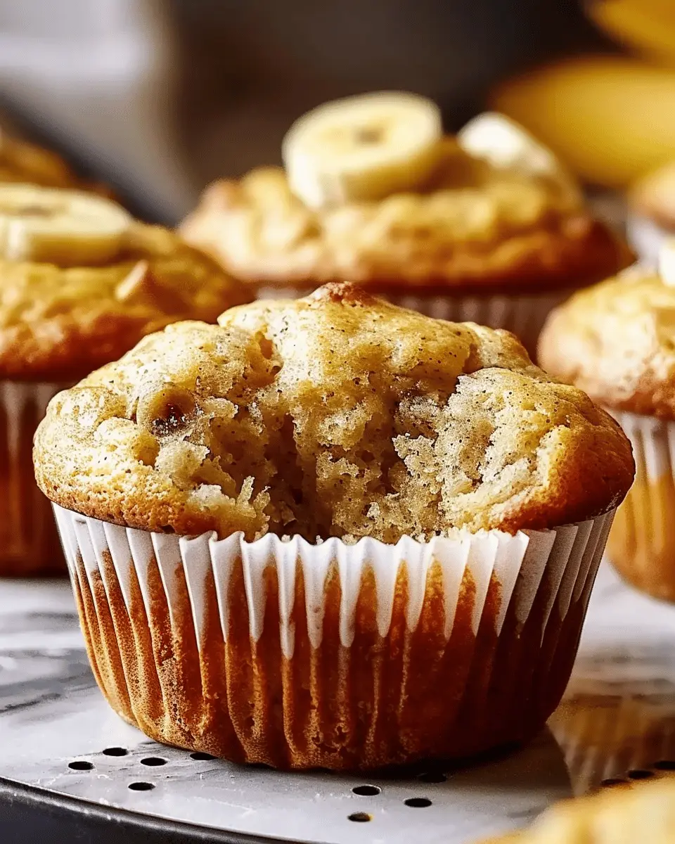 Soft & Fluffy Banana Muffins: The Best Recipe for Easy Mornings