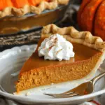 Homemade Pumpkin Pie Recipe