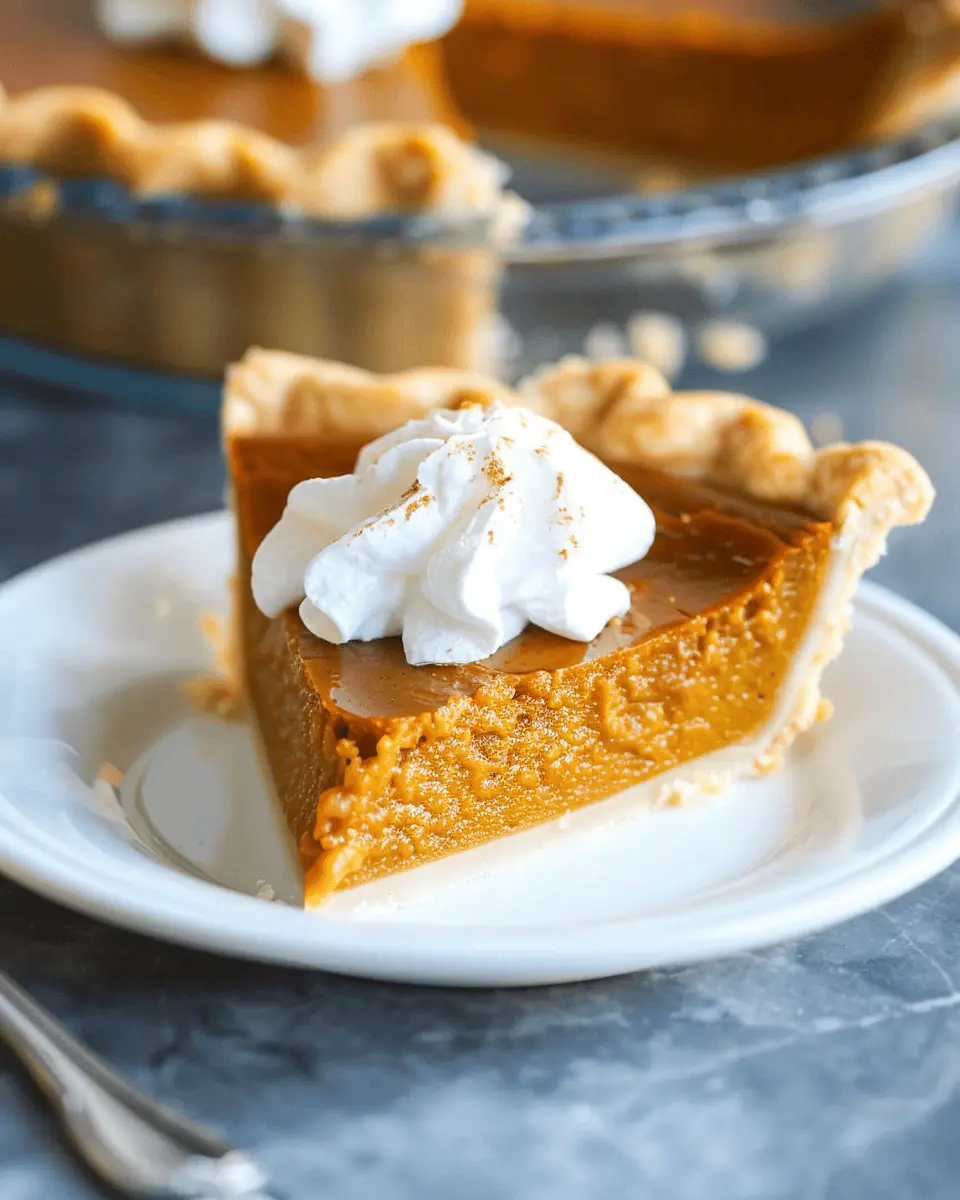 Easy Pumpkin Pie Recipe: A Heartwarming Fall Favorite for Everyone