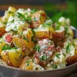 Crispy Smashed Potato Salad