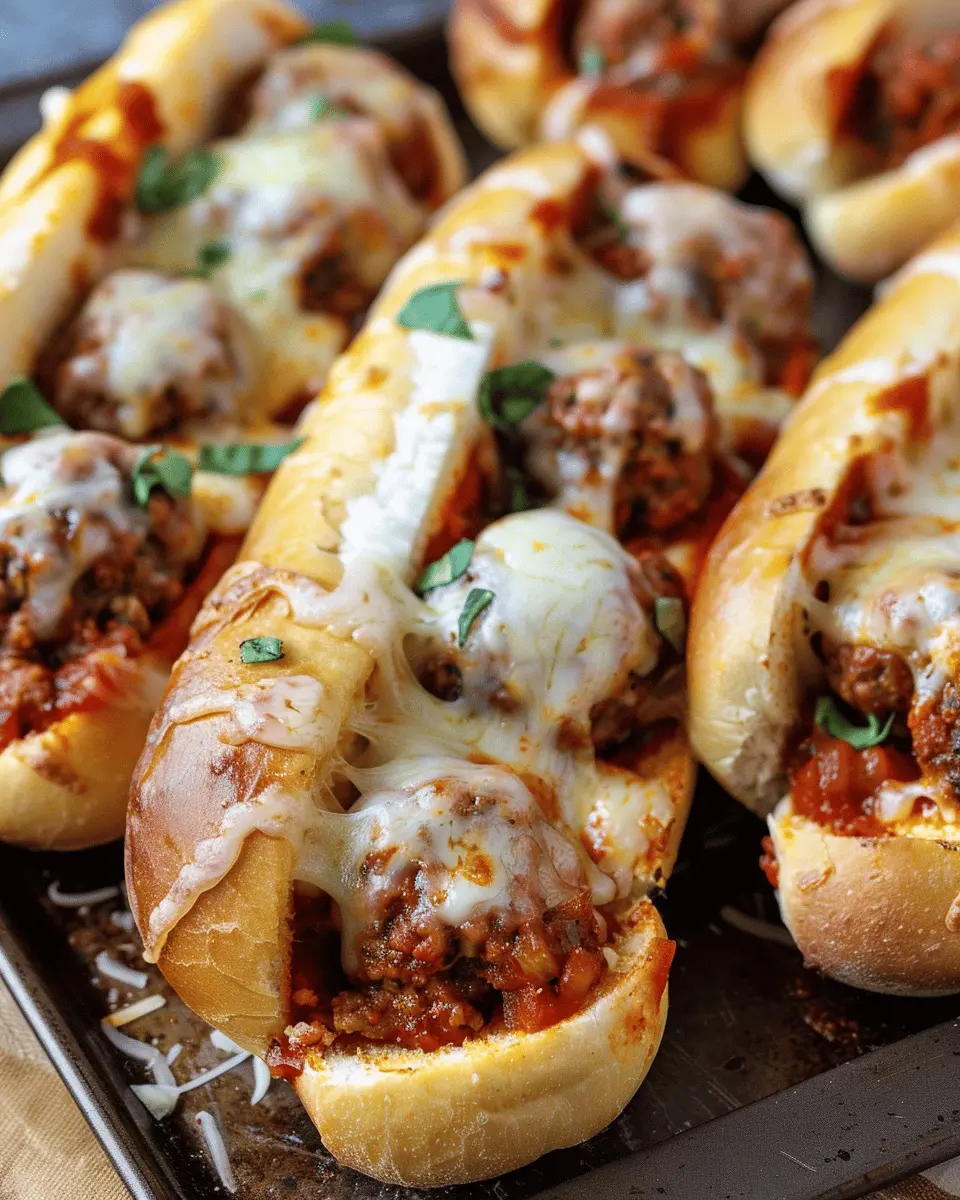 Easy Weeknight Meatball Subs with Turkey Bacon and Beef Delight