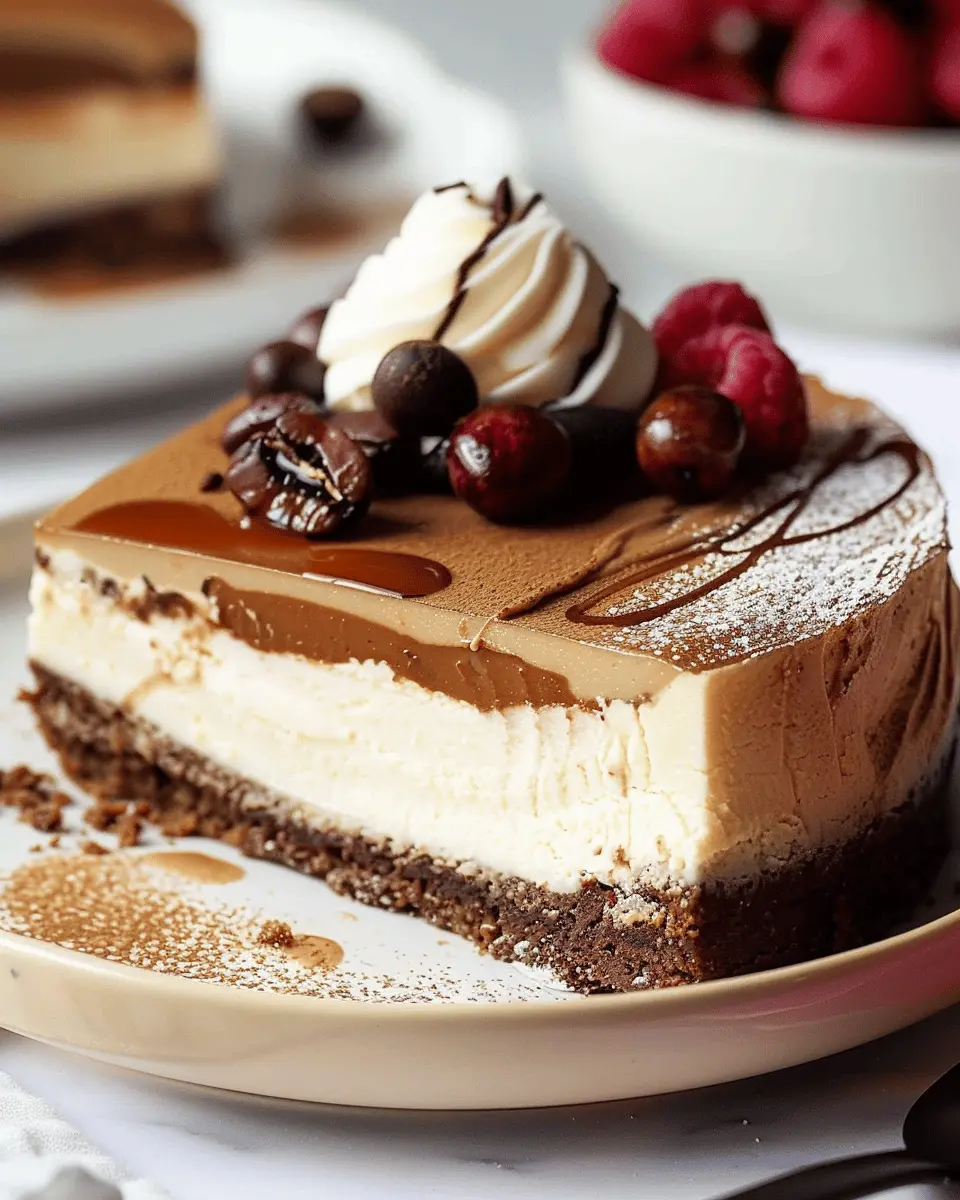 Espresso Martini Cheesecake for 2: A Decadent Dessert Delight
