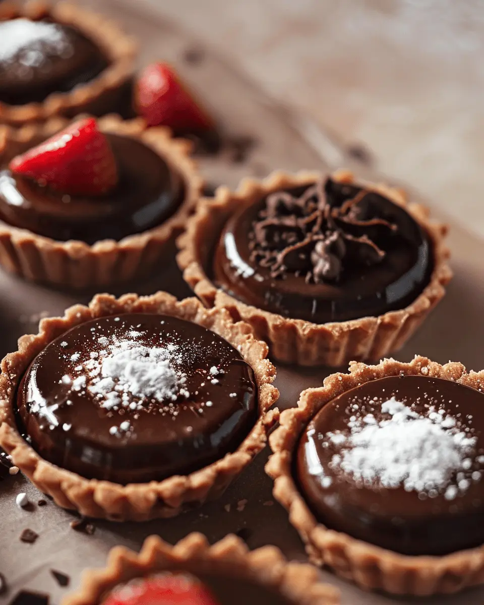 Mini Chocolate Tarts: The Best Indulgent Treat for Home Bakers