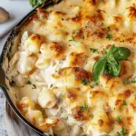 Chicken Alfredo Gnocchi Bake