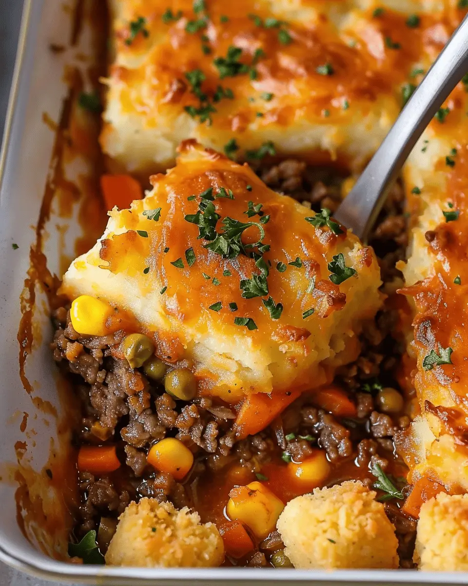 Shepherd’s Pie with Tater Tot Topping: A Cozy Family Favorite