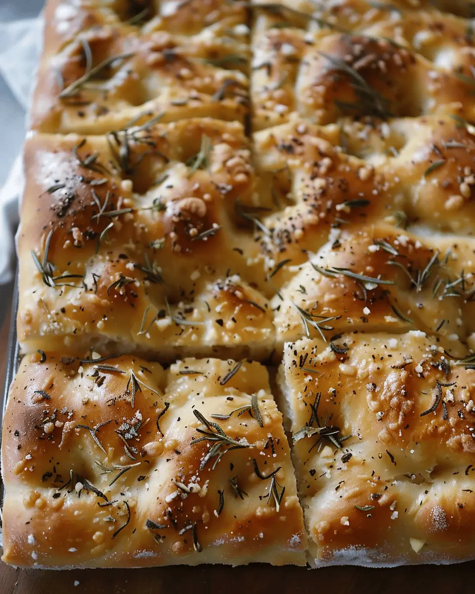Overnight Focaccia: The Easy Way to Homemade Comfort Bread