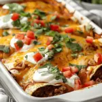 Easy Ground Beef Enchiladas