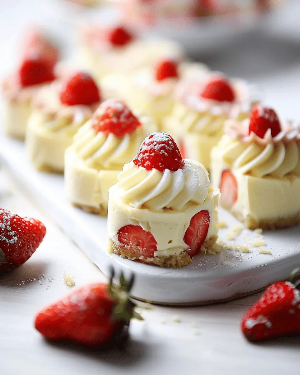 White Chocolate Desserts with Strawberries: Indulgent Treats to Savor