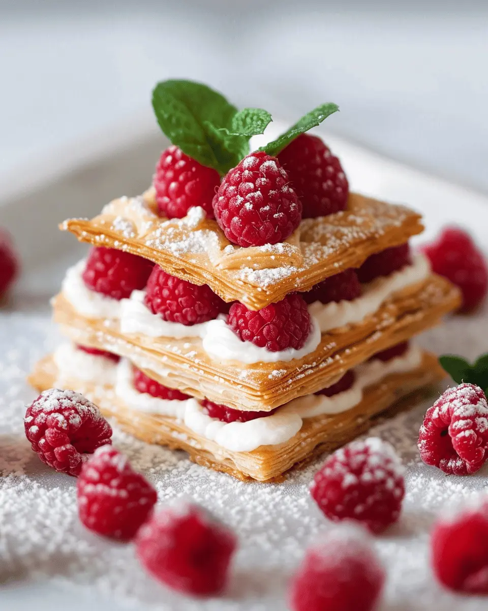 Raspberry Mille-Feuille Cookies: Easy Indulgence for Everyone