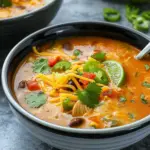 Instant Pot Chicken Enchilada Soup