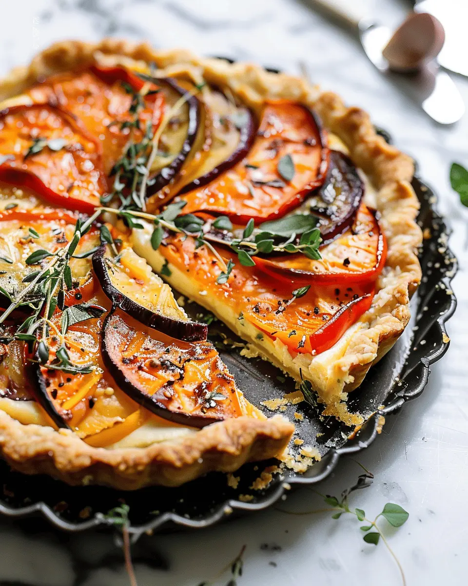 Savory Vegetable Cheese Tart: The Best Comfort Food Recipe