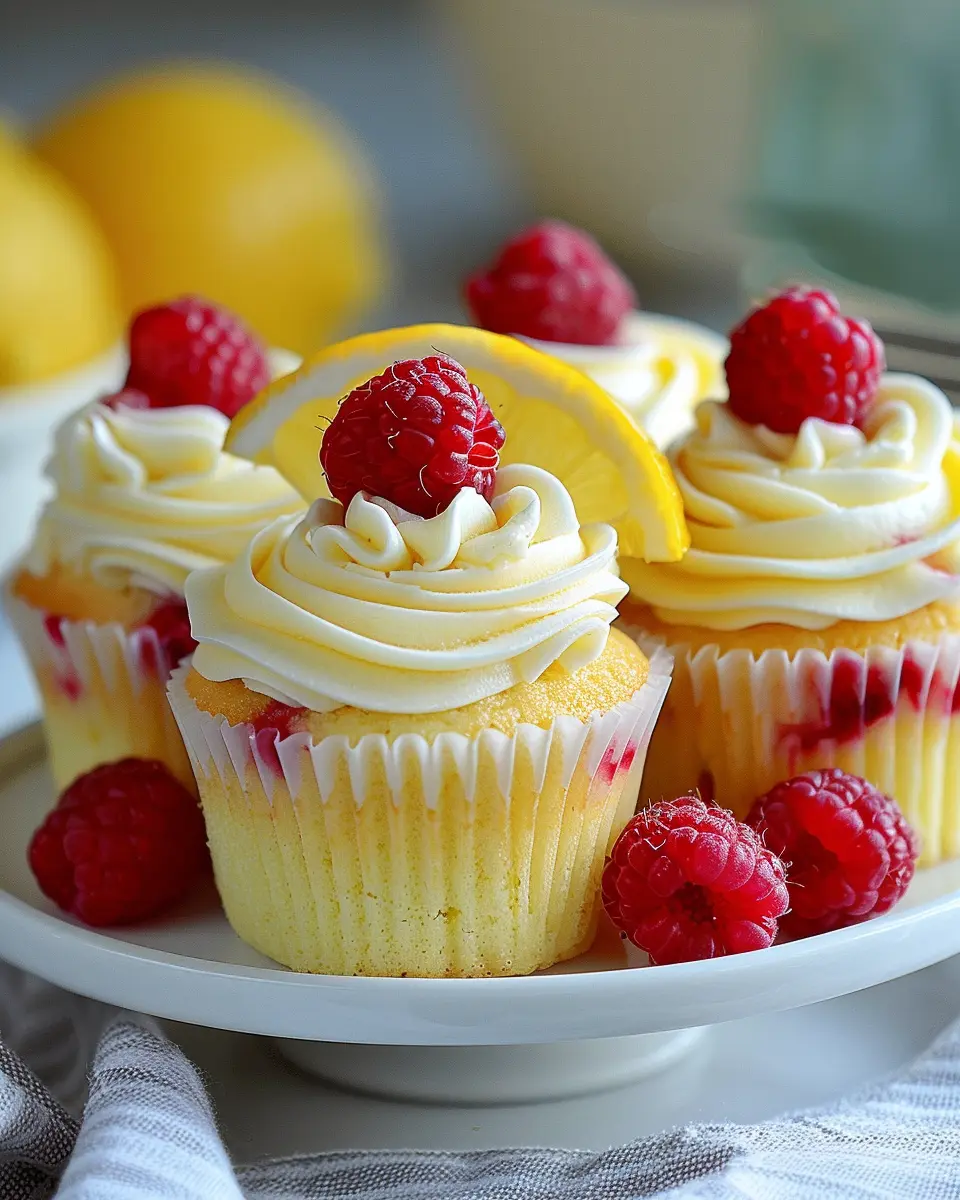 Lemon Raspberry Cupcakes Recipe: Easy and Indulgent Treats to Savor