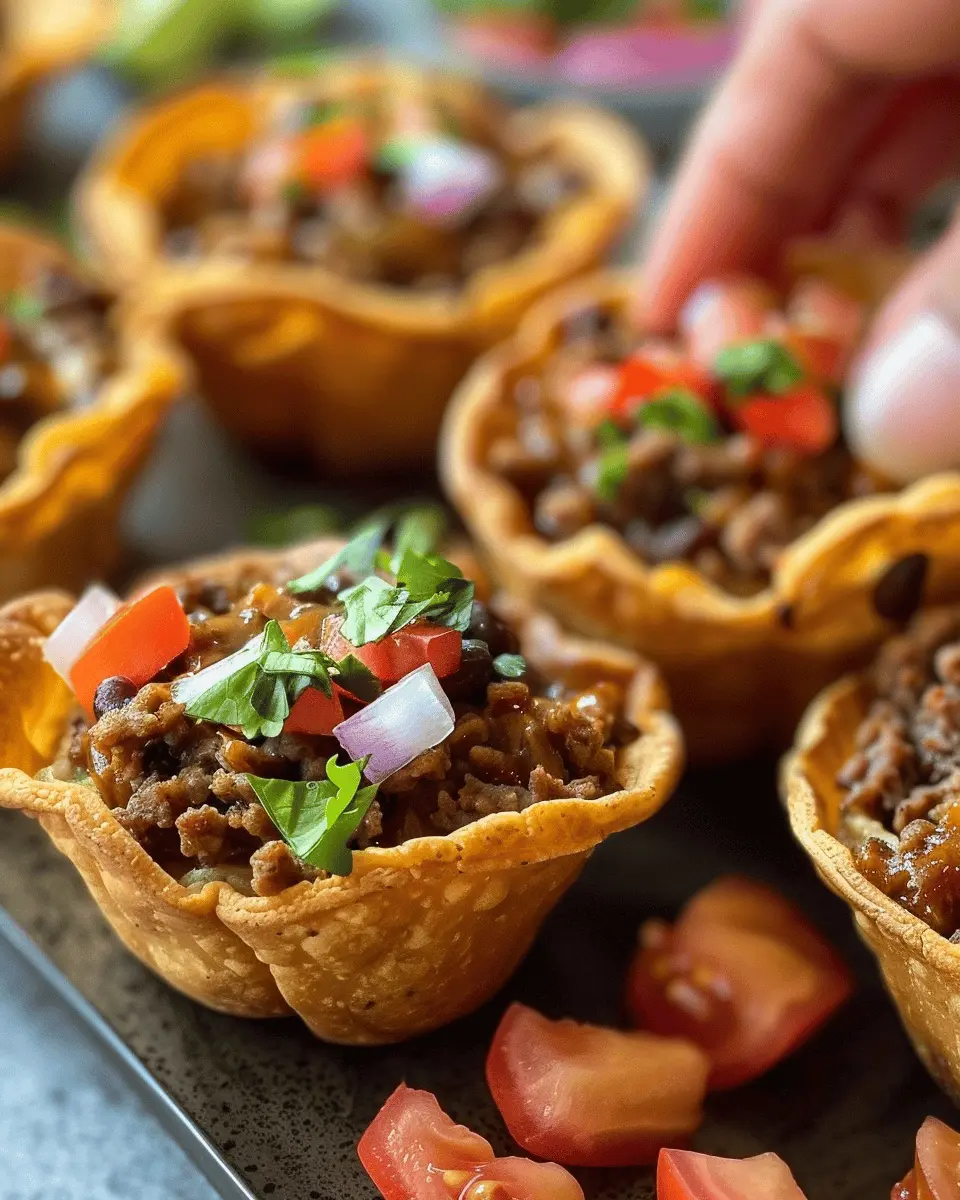 Taco Cups: Easy Turkey Bacon Treats for Your Next Gathering