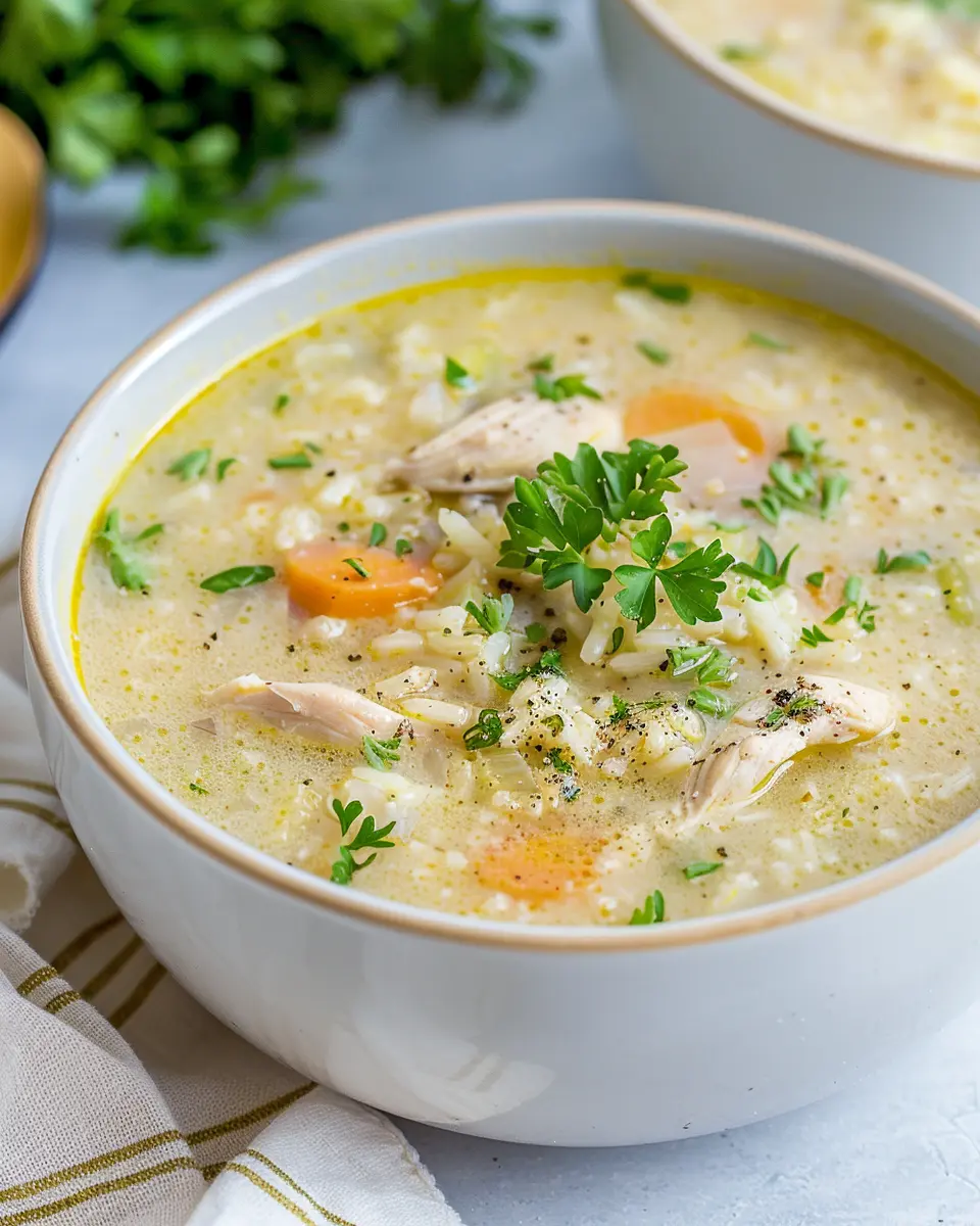Demos Chicken and Rice Soup Recipe: A Cozy Comfort Bowl