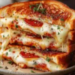 Pizza Grilled Cheese Sandwiches